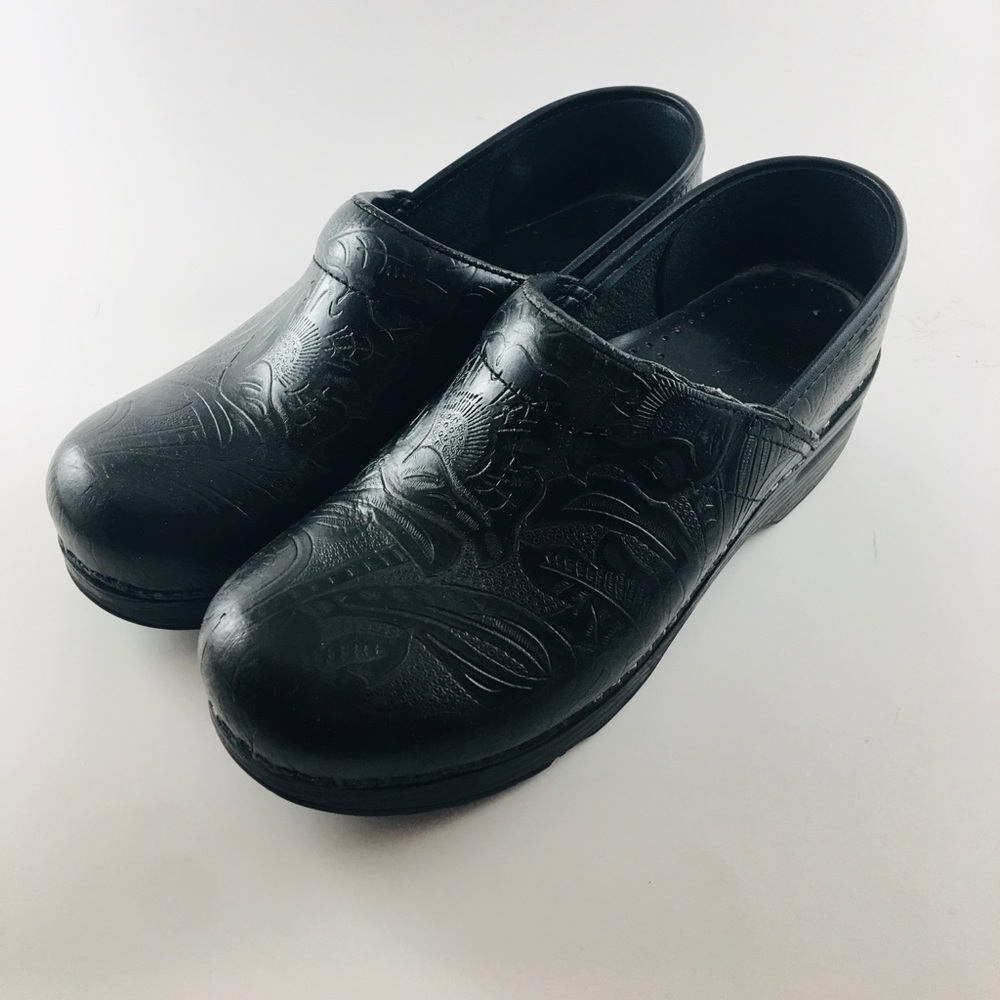 Danskos Black Print 38